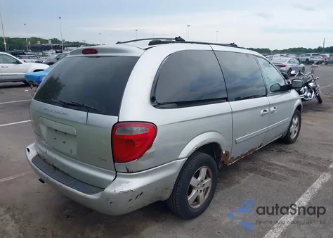 2005 Dodge Grand Caravan Sxt из США, поврежденный, VIN 2D4GP44L35R182959